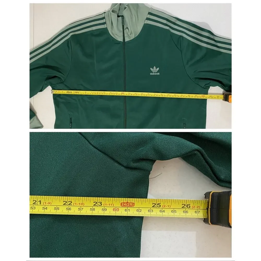 Adidas Originals Beckenbauer Tracksuit Collegiate Green Silver Green Size XL